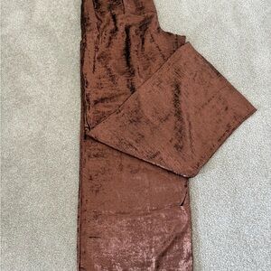 Brown Velvet Pants